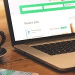 Coffee and Laptop Website Design Consultation